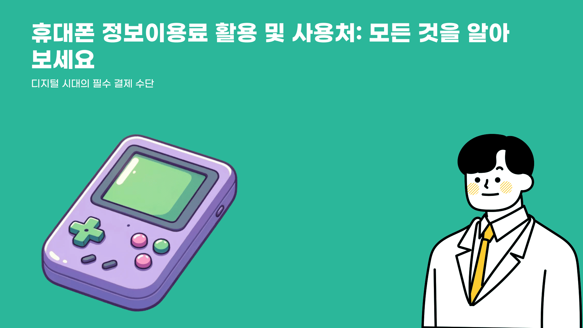 휴대폰 정보이용료